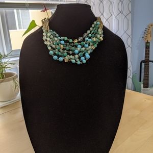 Stella & Dot Maldives Statement necklace